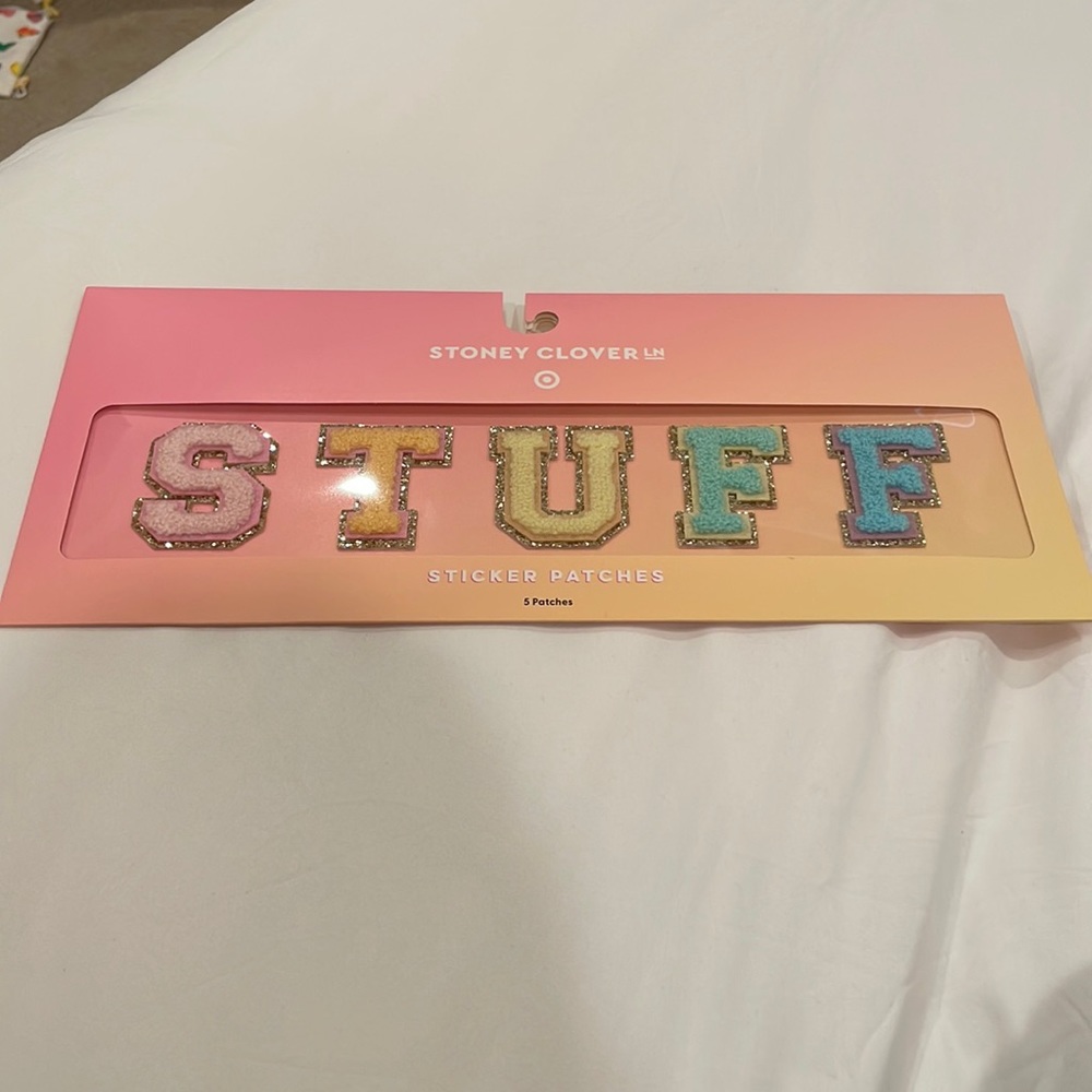 Stoney Clover Lane x Target “STUFF” patches!